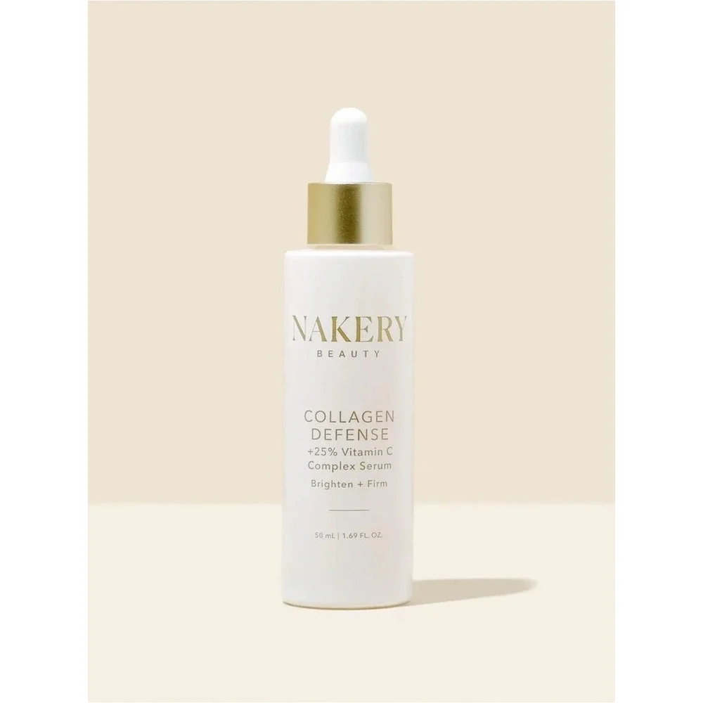 Nakery- Collagen Defense +25% Vitamin C Serum Full Size NEW